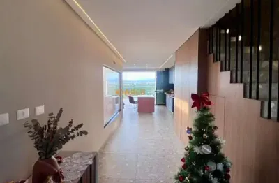 Sobrado novo com vista permanente para o pôr do sol 180m² - jd. das indústrias