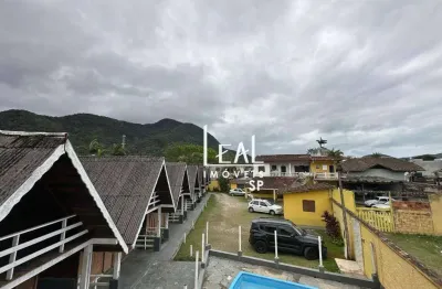 Hotel com 22 dormitórios à venda, 700 m² por r$ 2.800.000,00 - praia da maranduba - ubatuba/sp