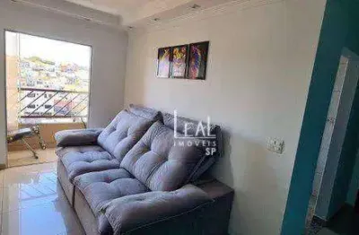 Apartamento com 2 dormitórios à venda, 52 m² por r$ 244.000,00 - jardim iporanga - guarulhos/sp