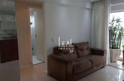 Apartamento com 2 dormitórios para alugar, 47 m² por r$ 2.839,86/mês - ponte grande - guarulhos/sp