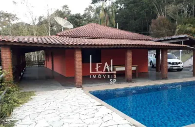 Chácara com 4 dormitórios à venda, 2750 m² por r$ 950.000,00 - centro - santa isabel/sp