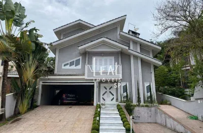 Sobrado com 5 dormitórios à venda, 287 m² por r$ 4.500.000,00 - jardim fazenda rincao - aruja v - arujá/sp