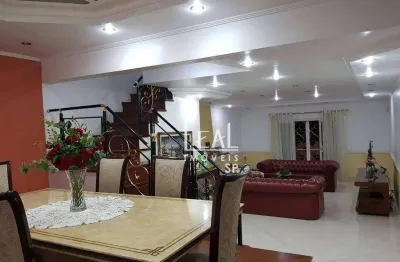 Sobrado com 3 dormitórios à venda, 260 m² por r$ 850.000,00 - jardim dourado - guarulhos/sp