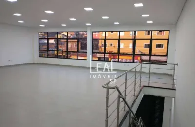 Salão para alugar, 240 m² por r$ 8.500,00/mês - vila rio de janeiro - guarulhos/sp