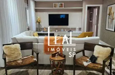 Apartamento com 3 dormitórios à venda, 168 m² por r$ 2.350.000,00 - jardim santa mena - guarulhos/sp