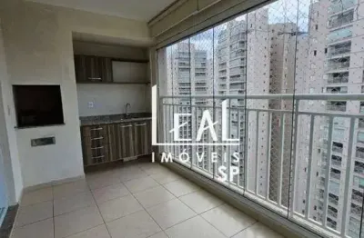 Apartamento com 3 dormitórios para alugar, 86 m² por r$ 5.550,00/mês - vila leonor - guarulhos/sp