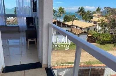 Apartamento com 4 dormitórios à venda, 146 m² por r$ 1.300.000,00 - praia do sapê - ubatuba/sp