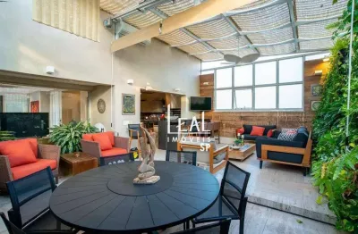 Cobertura duplex com 4 dormitórios à venda, 343 m² por r$ 8.900.000 - alto da mooca - são paulo/sp