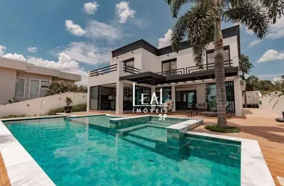 Sobrado com 4 dormitórios à venda, 365 m² por r$ 3.650.000,00 - condomínio residencial shamballa iii - atibaia/sp
