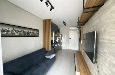 Studio com 1 dormitório para alugar, 39 m² por r$ 3.500/mês - macedo - guarulhos/sp