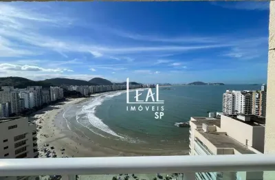 Cobertura com 2 dormitórios à venda, 196 m² por r$ 2.450.000 - tombo - guarujá/sp