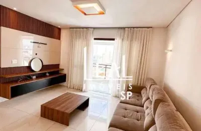 Apartamento com 4 dormitórios para alugar, 200 m² por r$ 8.390,00/mês - jardim são jorge - guarulhos/sp