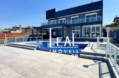 Casa com 5 dormitórios à venda, 425 m² por r$ 4.500.000,00 - shamba - atibaia/sp