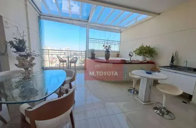 Cobertura com 4 dormitórios à venda, 234 m² por r$ 2.500.000,00 - vila progresso - guarulhos/sp