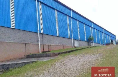 Galpão à venda, 3842 m² por r$ 14.500.000,00 - jardim fazenda rincão - arujá/sp