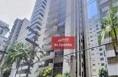 Apartamento com 4 dormitórios à venda, 642 m² por r$ 6.500.000,00 - santa cecília - são paulo/sp