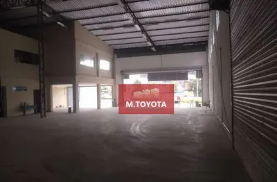 Galpão para alugar, 510 m² por r$ 25.500,00/mês - jardim flor da montanha - guarulhos/sp