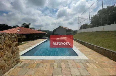 Chácara com 4 dormitórios à venda, 4400 m² por r$ 3.500.000,00 - parque dos jacarandás - arujá/sp