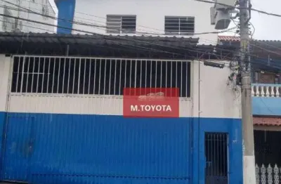 Galpão para alugar, 780 m² por r$ 12.000,00/mês - vila nova bonsucesso - guarulhos/sp