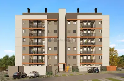 Apartamento com 2 quartos à venda na rua josé marcelino da silva júnior, 941, cidade industrial, curitiba, 52 m2 por r$ 414.997