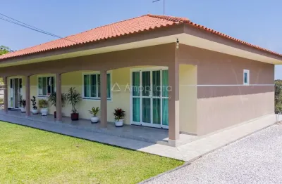 Chácara / sítio com 3 quartos à venda na estrada municipal omacir simões da rocha, 2329, mandaçaia, campina grande do sul, 220 m2 por r$ 1.290.000