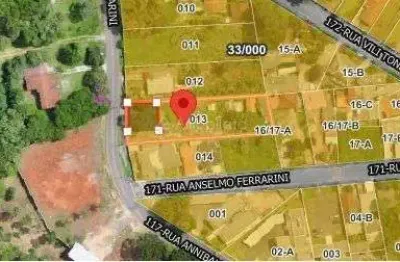 Terreno à venda na avenida annibale ferrarini, 1956, jardim santa cecília, campina grande do sul por r$ 160.000