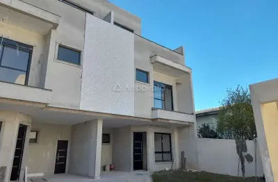 Casa em condomínio fechado com 3 quartos à venda na rua jorge de poli, 161, xaxim, curitiba, 137 m2 por r$ 749.000