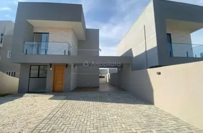 Casa com 3 quartos à venda na rua celestino ferrarini, 1114, timbu, campina grande do sul por r$ 600.000