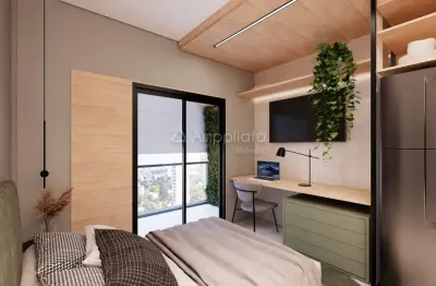 Apartamento com 1 quarto à venda na rua ébano pereira, 163, centro, curitiba, 21 m2 por r$ 207.500