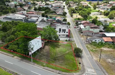 Terreno comercial à venda na Rua Primeiro de Janeiro, SN, Canguiri, Colombo, 1383 m2 por R$ 1.299.000