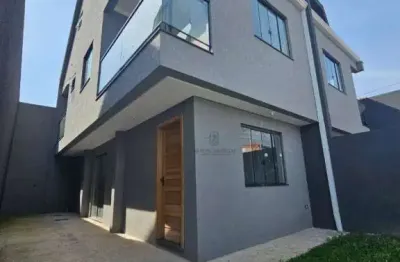 Sobrado com ático à venda, amplo e de frente para a rua no alto boqueirão – 103m² – 03 dormitórios – 03 vagas – r$ 549.000,00