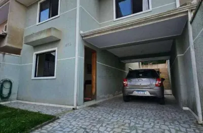 Sobrado com 3 dormitórios à venda, 139 m² por r$ 450.000,00 - sítio cercado - curitiba/pr
