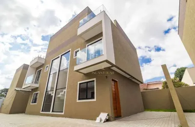 Sobrado com 3 dormitórios à venda, 104 m² por r$ 789.000,00 - uberaba - curitiba/pr