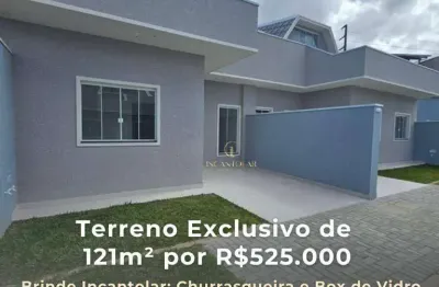 Casa com ático em condomínio fechado no sítio cercado| 81m² de área privativa | 121m² de terreno | 3 dormitórios (1 suíte)| r$ 525.000,00