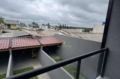 Sobrado à venda no bairro santa rita|frente para rua, 71m², 2 dormitórios com sacada, espaço gourmet com churrasqueira e 2 vagas| entrada reduzida
