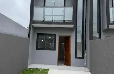 Sobrado 3 dormitórios, Campo de Santana, entrada facilitada a partir de R$ 28.000, MCMV, 73 m², 2 vagas, espaço gourmet por R$410.000,00