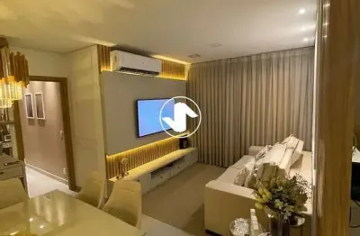 Apartamento mobiliado com área de lazer completa em santa rosa, cuiabá - villaggio veronese