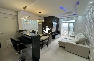 Apartamento mobiliado com área de lazer completa - edificio jardim beira rio grande terceiro