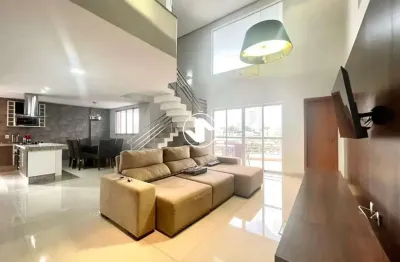 Apartamento de 117m² no bosque da saúde, cuiabá - mobiliado e com área de lazer no edifício sky loft