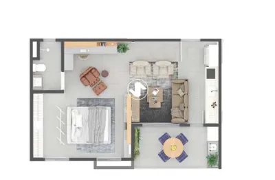 Apartamento com 2 quartos à venda na Rua Varsóvia, 101, Despraiado, Cuiabá