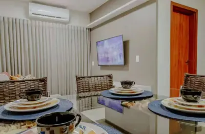 Apartamento à venda Edifício Luxxor Flat |1 quarto| 44m² |2 vagas, Morada do Ouro - Cuiabá/MT