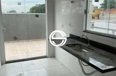 Apartamento com 1 dormitórios, quintal, 38 m² - a e carvalho