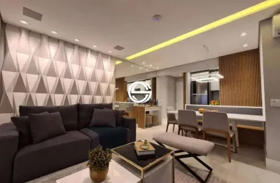 Apartamento (apartamento padrão) para venda, 2 dormitórios sendo 1 suíte, 2 vagas + depósito (varanda gourmet)