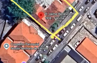 Terreno comercial à venda na Rua Jaime Benévolo, 1918, Fátima, Fortaleza