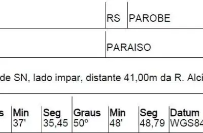 Oportunidade única em parobe - rs | tipo: terreno | negociação: venda direta online  | situação: imóvel