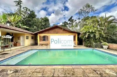Chácara com 3 dormitórios à venda, 4 m² por r$ 1.800.000,00 - jardim do rio cotia - cotia/sp
