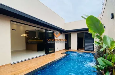 Casa alto padrao com piscina com 4 dormitorios no jd teline