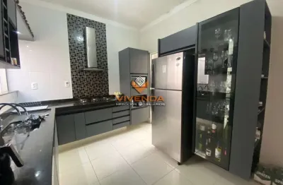 Casa completa 3 dormitorios, planejados 2 vagas, 2 banheiros