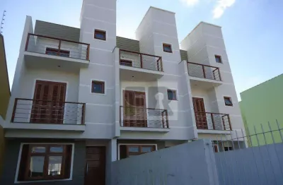 Excelente sobrado de 2 dorm. c/ suite e vaga de garagem, parque santa fé, porto alegre-rs.