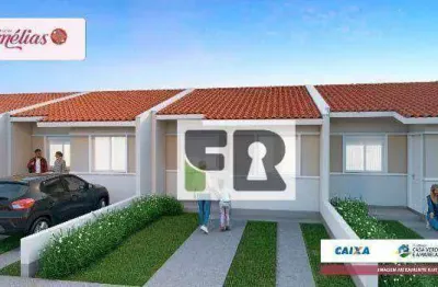 Casa em condomínio com 2 dormitórios à venda, 41 m² - sítio ipiranga - cachoeirinha/rs